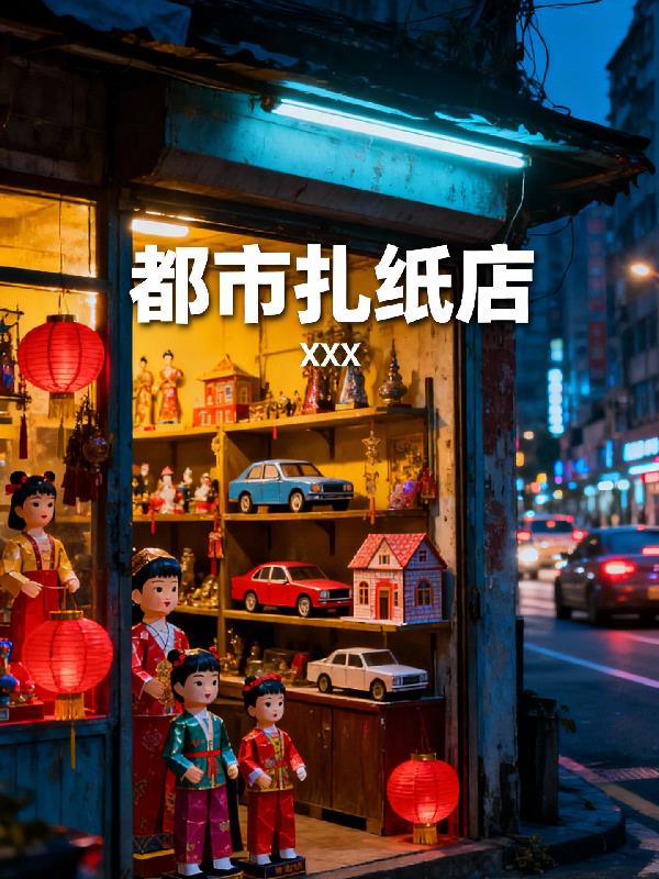 都市扎纸店封面