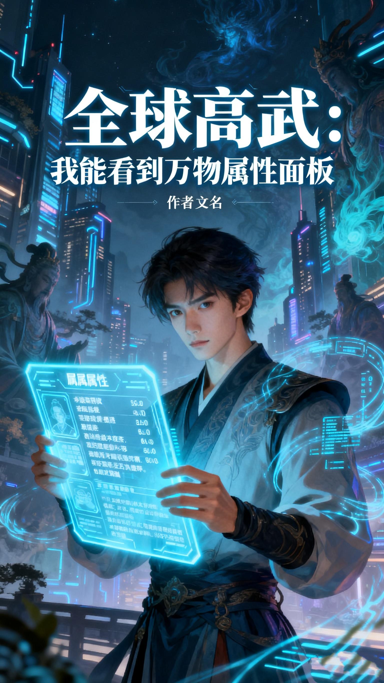 全球高武：我能看到万物属性面板封面