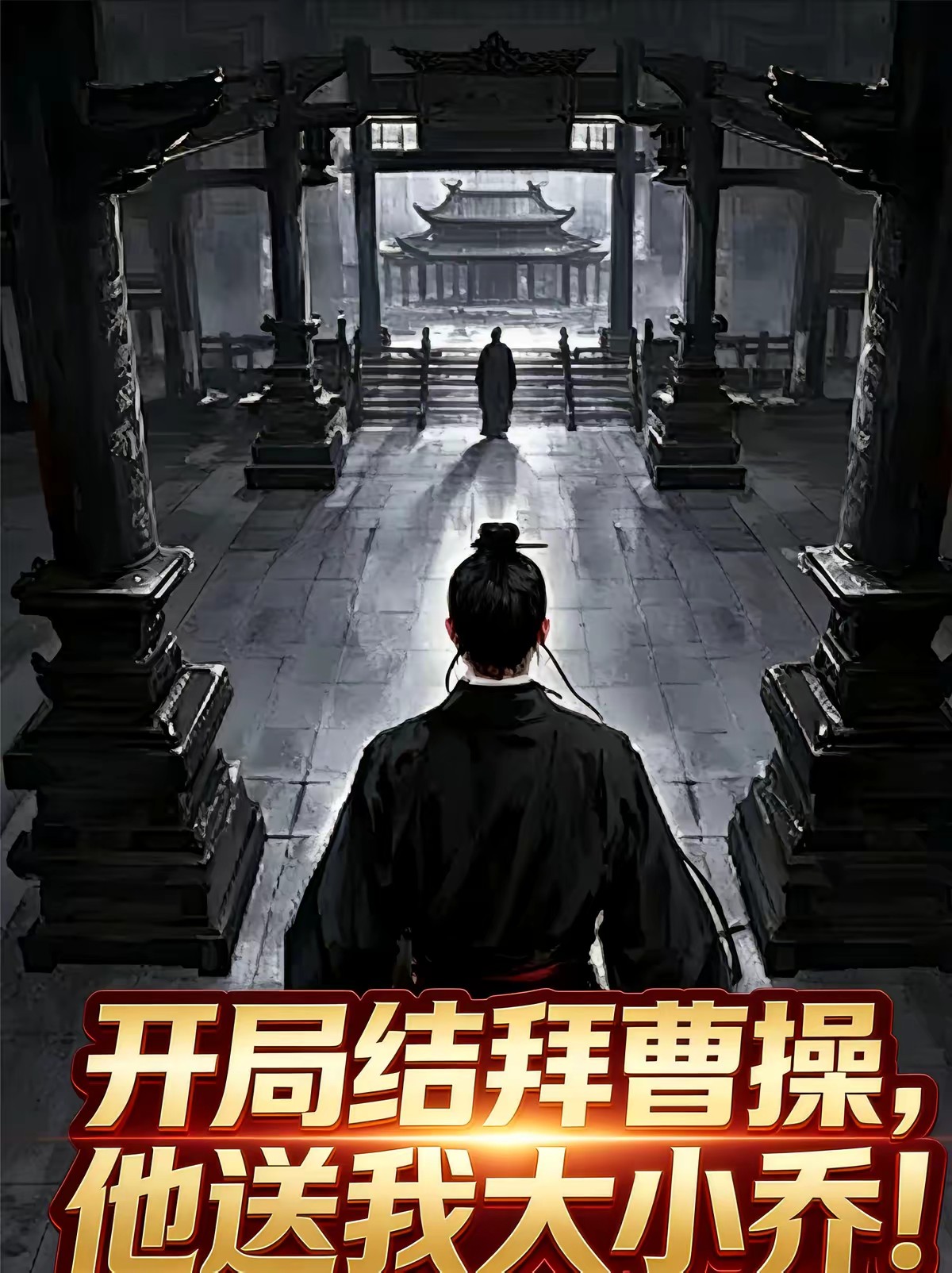 三国：铜雀台通现代，曹孟德懵了封面