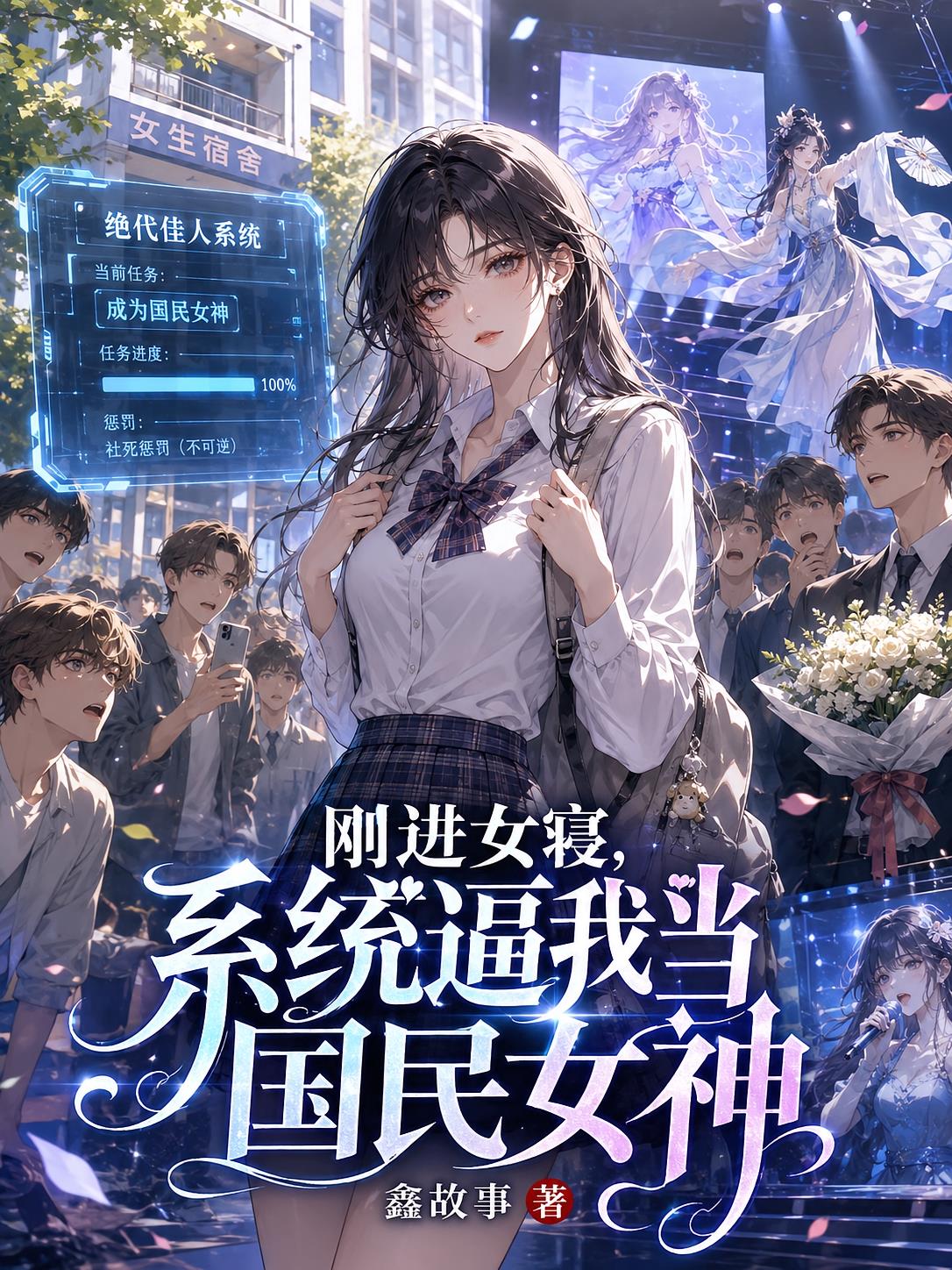 刚进女寝，系统逼我当国民女神封面