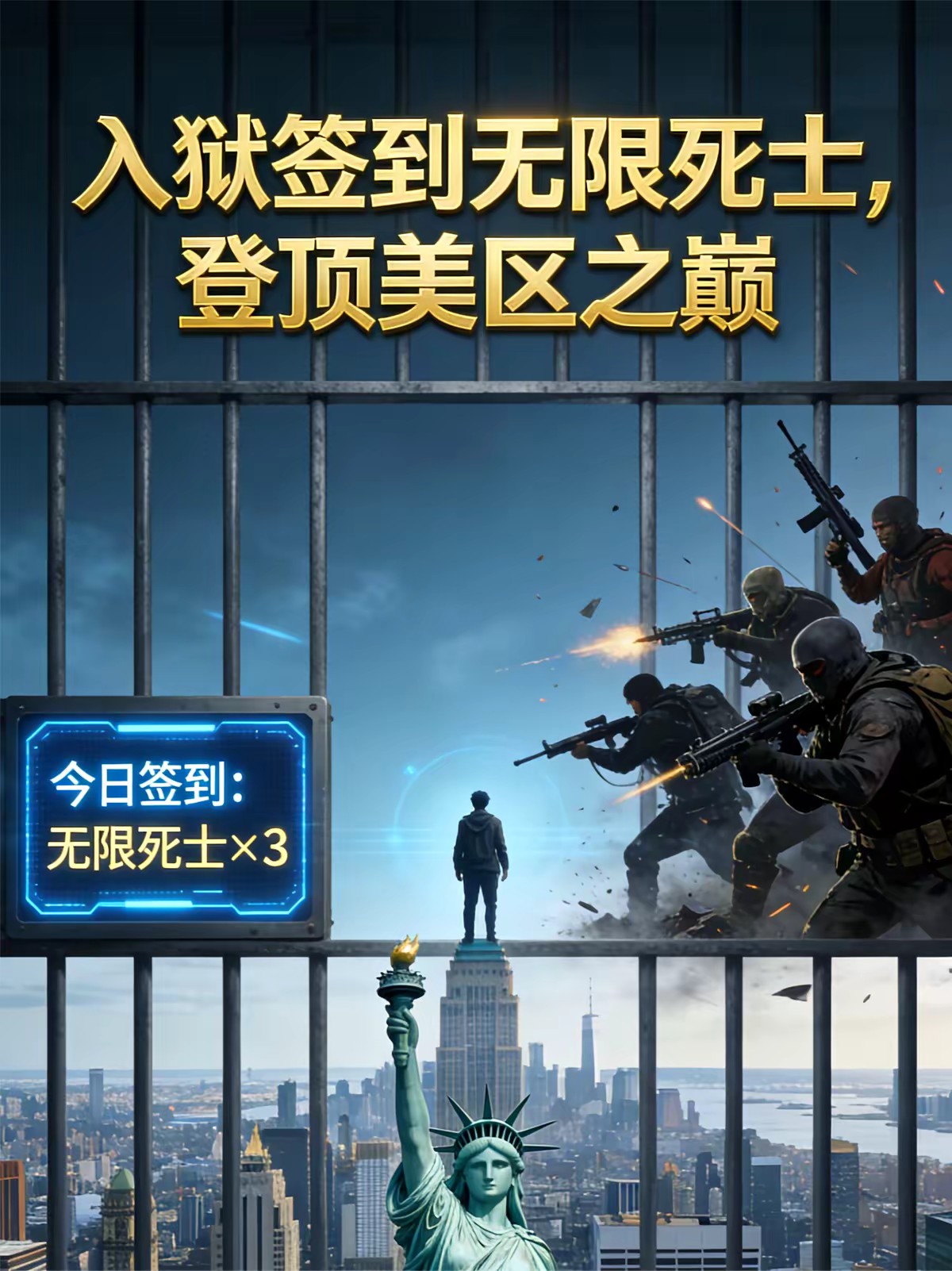 无限死士：从入狱到美利坚王封面