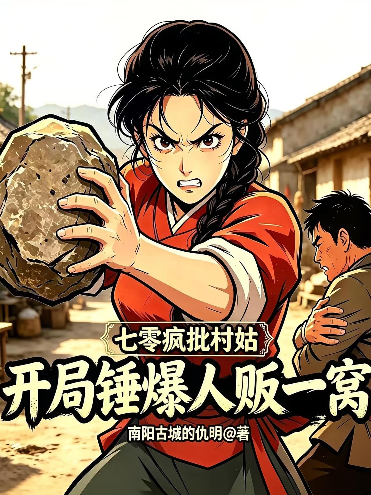 七零疯批村姑,开局锤爆人贩一窝封面