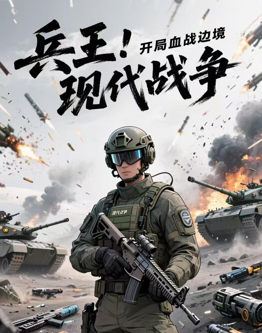 兵王：开局血战边境，奉命武统全封面