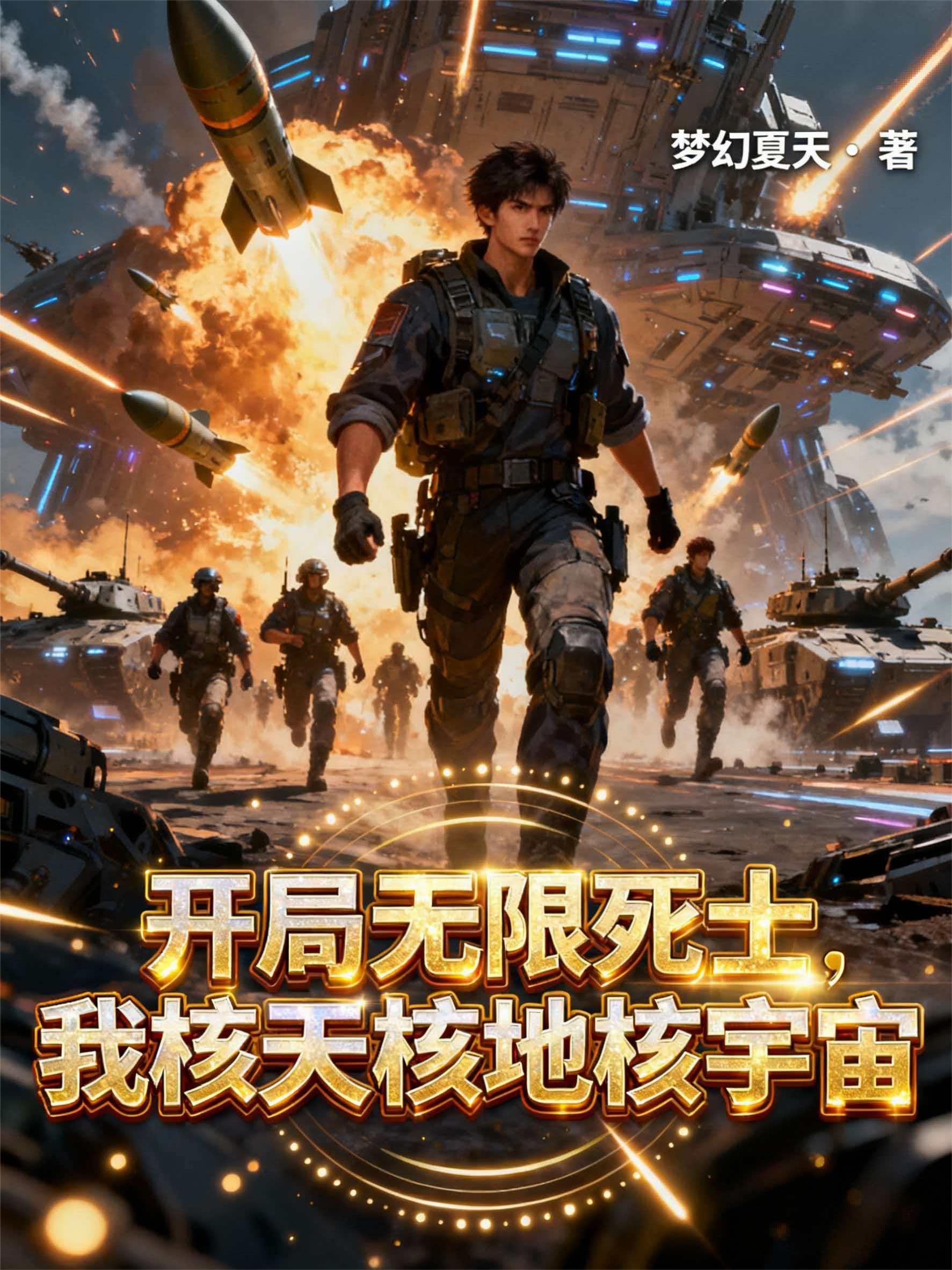 开局无限死士，我核天核地核宇宙封面