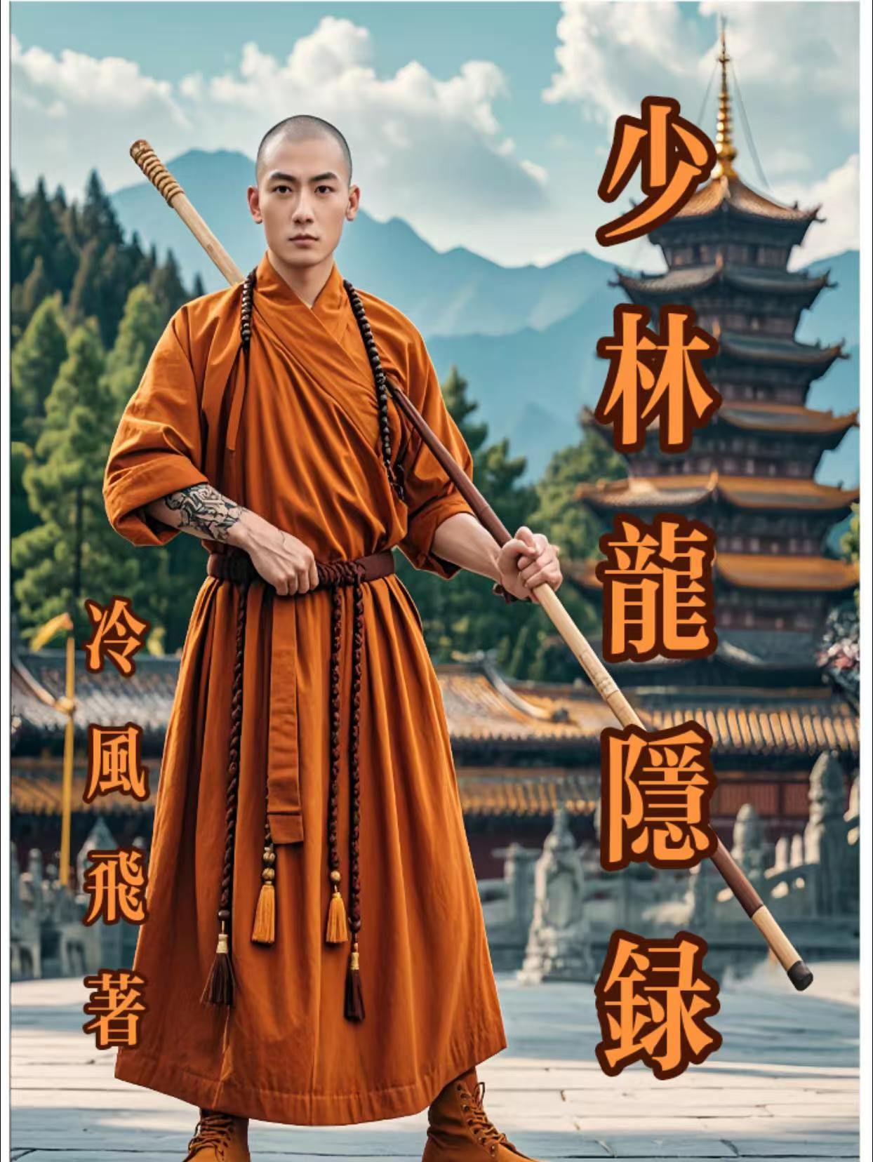 少林龙隐录封面