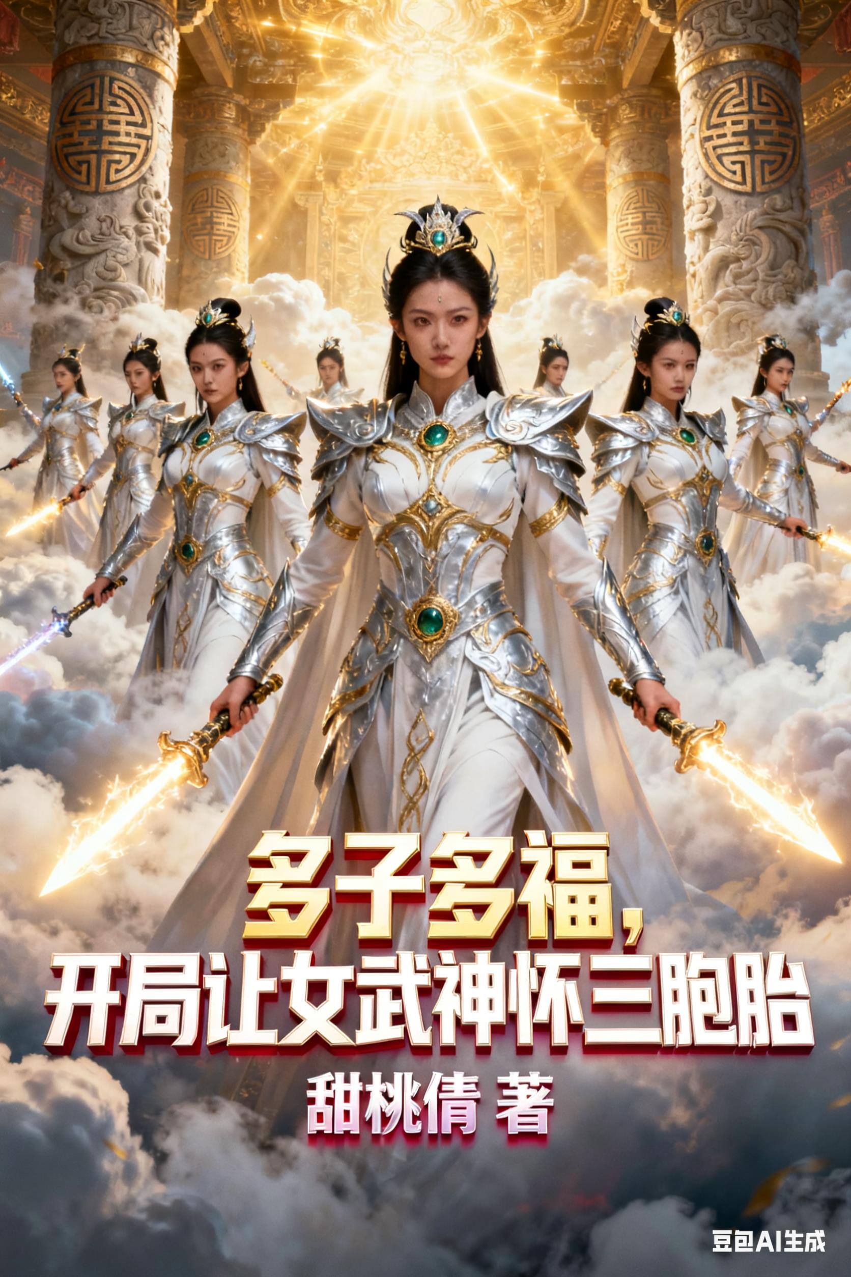 多子多福，开局让女武神怀三胞胎封面