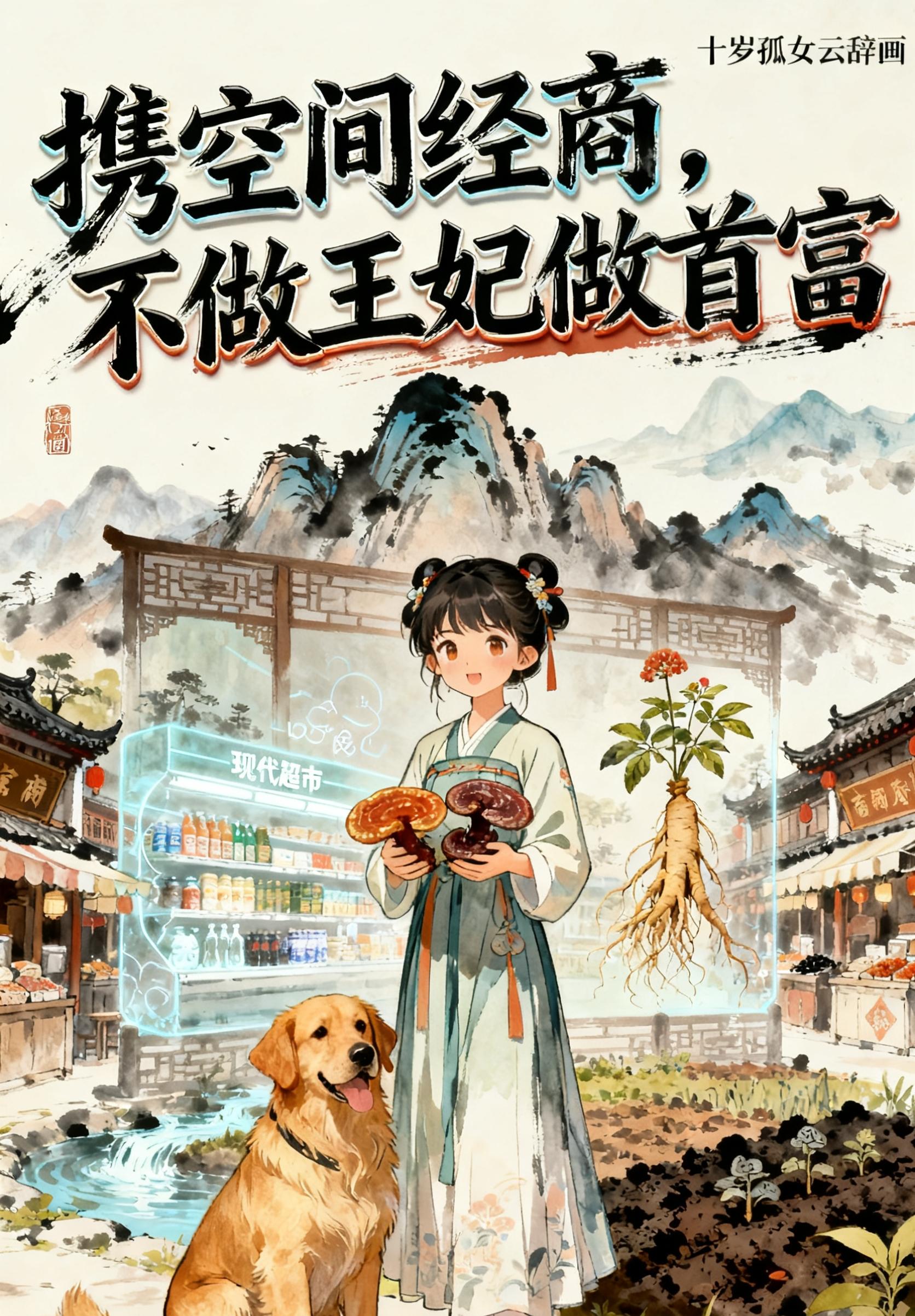 携空间经商，不做王妃做首富封面