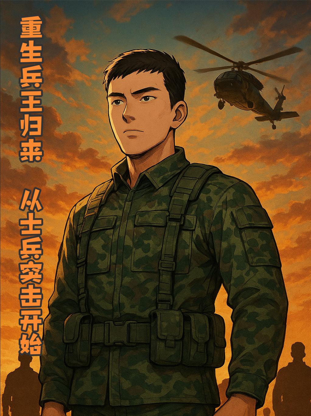 重生兵王归来:从士兵突击开始封面