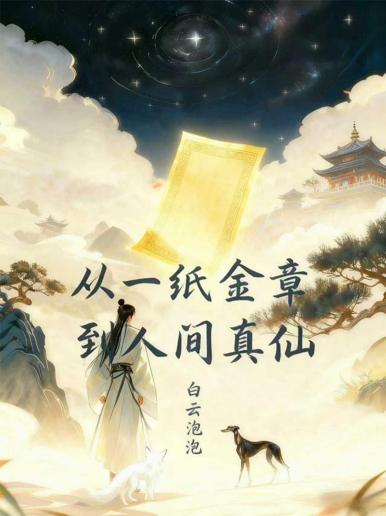 从一纸金章到人间真仙封面