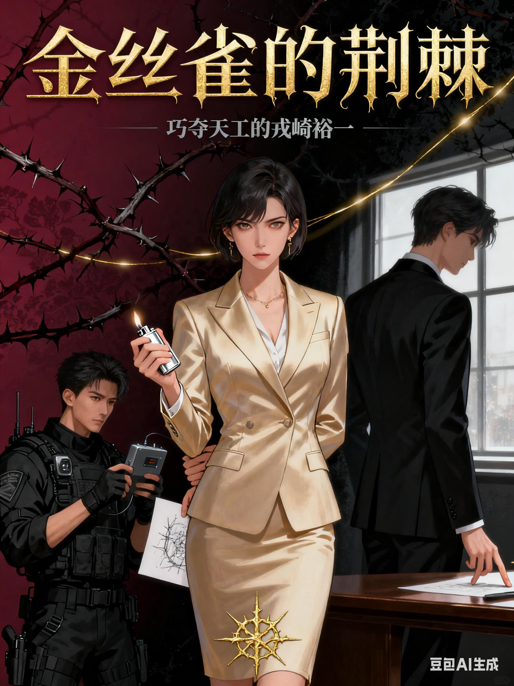 金丝雀的荆棘封面