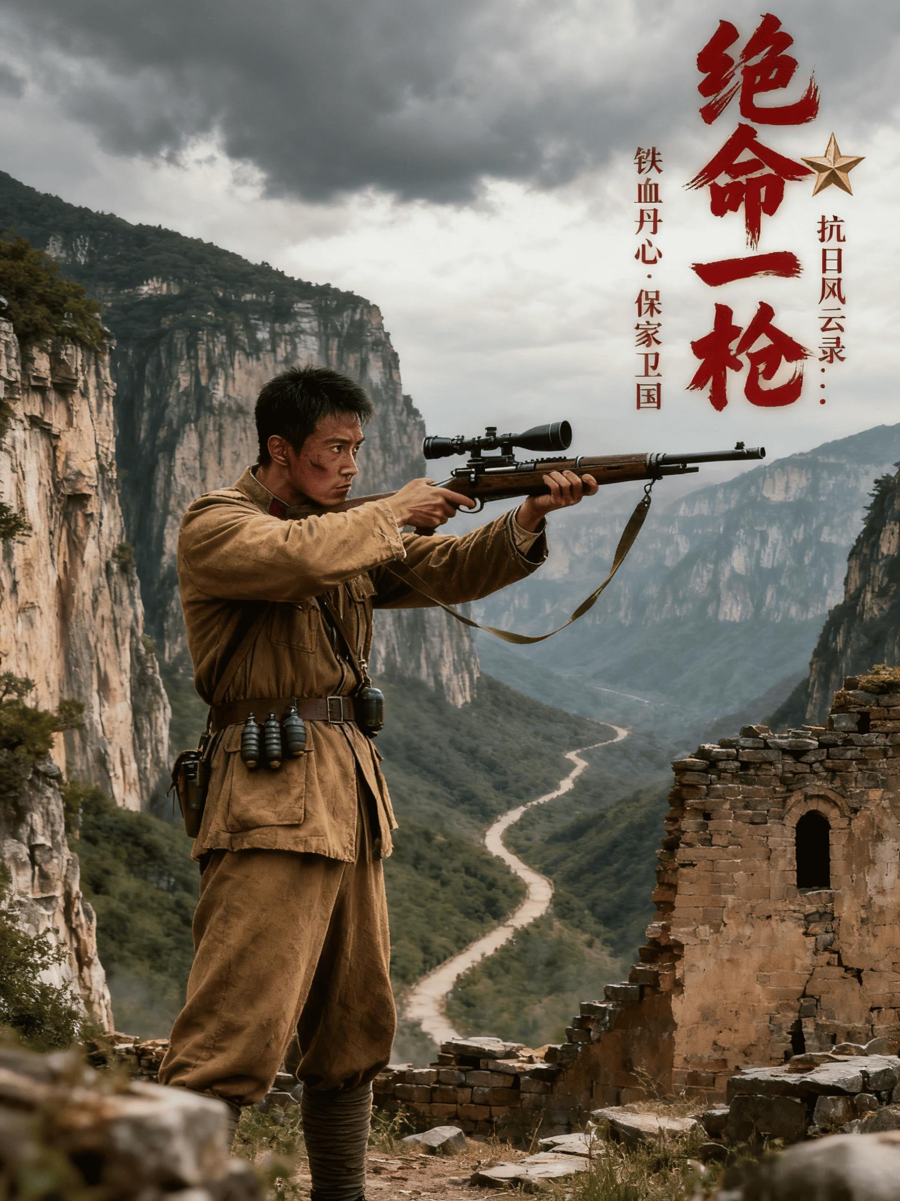 绝命一枪：抗日风云录封面
