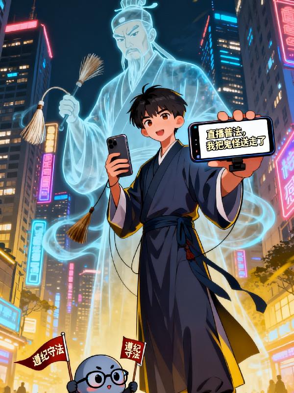 直播普法，我把鬼怪送走封面