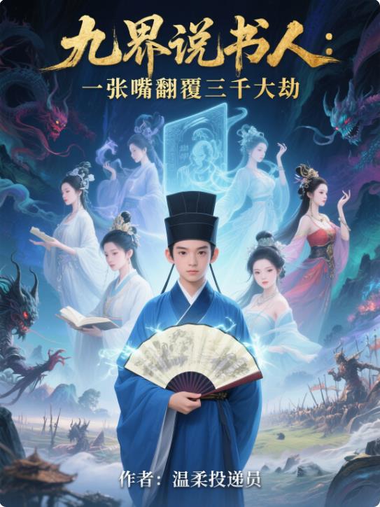 九界说书人：一张嘴翻覆三千大劫封面