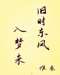 旧时东风入梦来封面