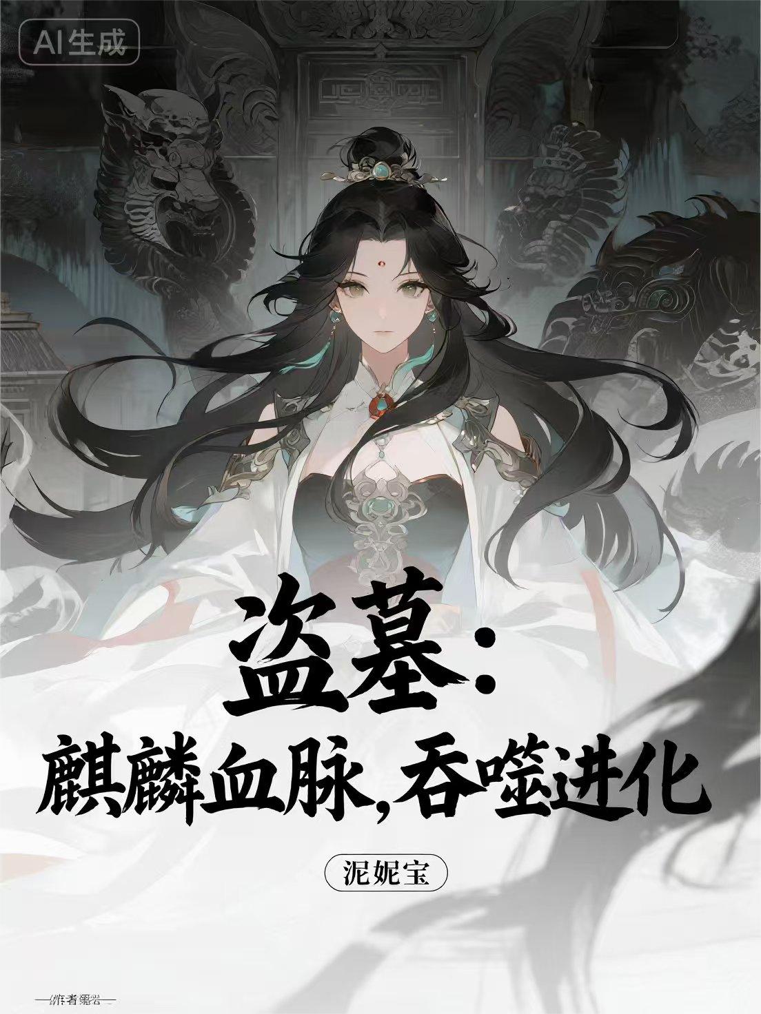 盗墓：麒麟血脉，吞噬进化封面