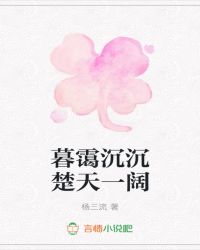 暮霭沉沉楚天一阔封面