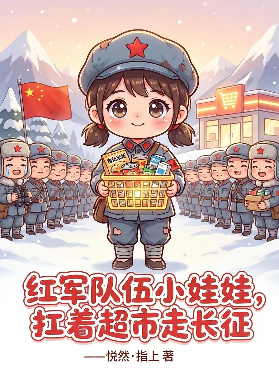 红军队伍小娃娃，扛着超市走长征封面