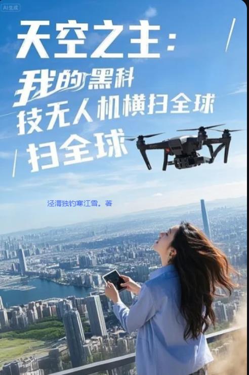 我的黑科技无人机横扫全球封面