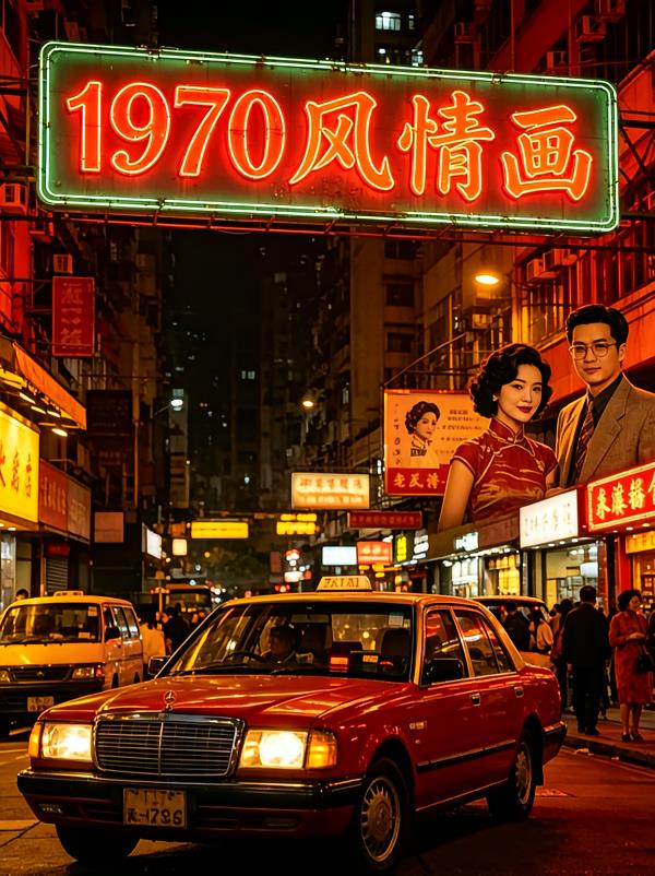 1970港岛风情画封面