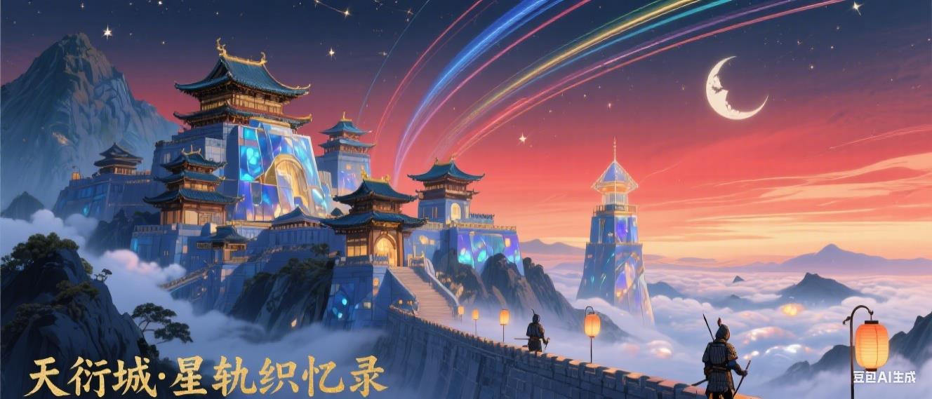 天衍城：星轨织忆录封面