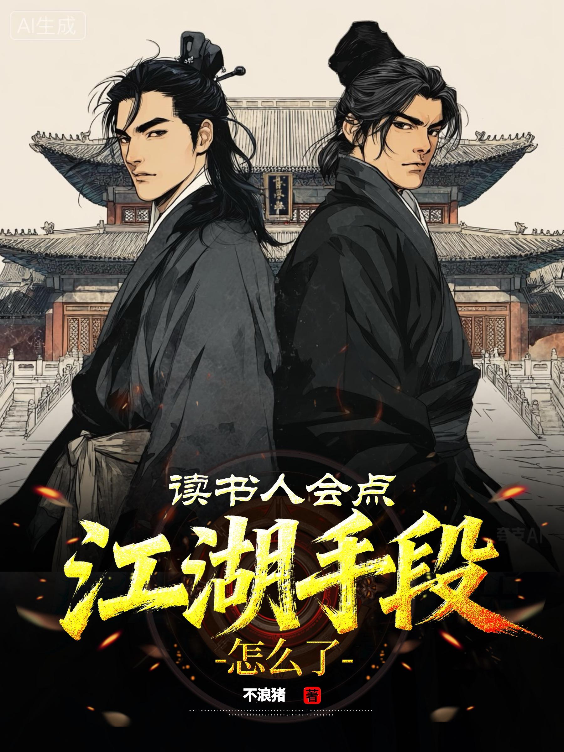 读书人会点江湖手段怎么了？封面