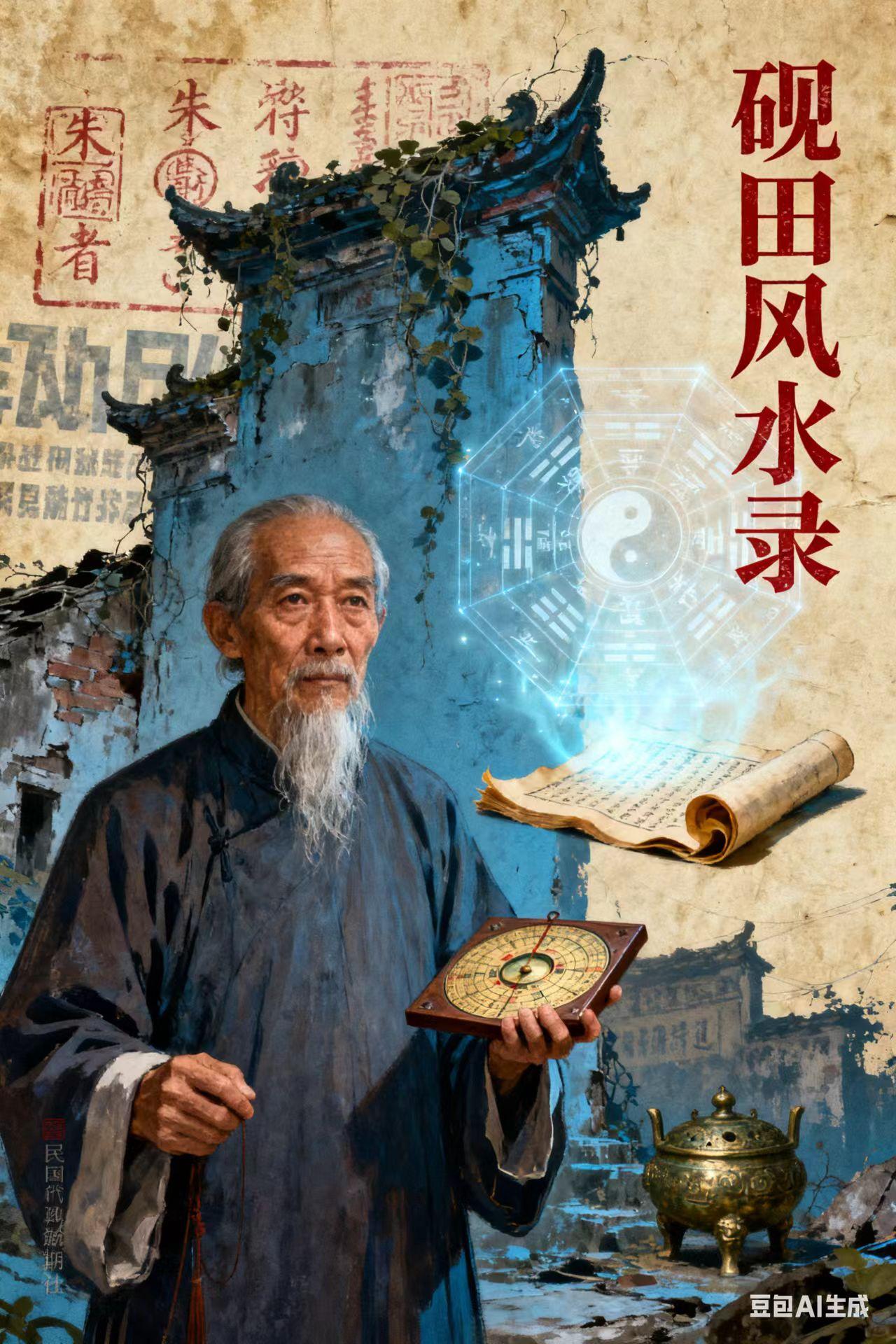 砚田风水录封面