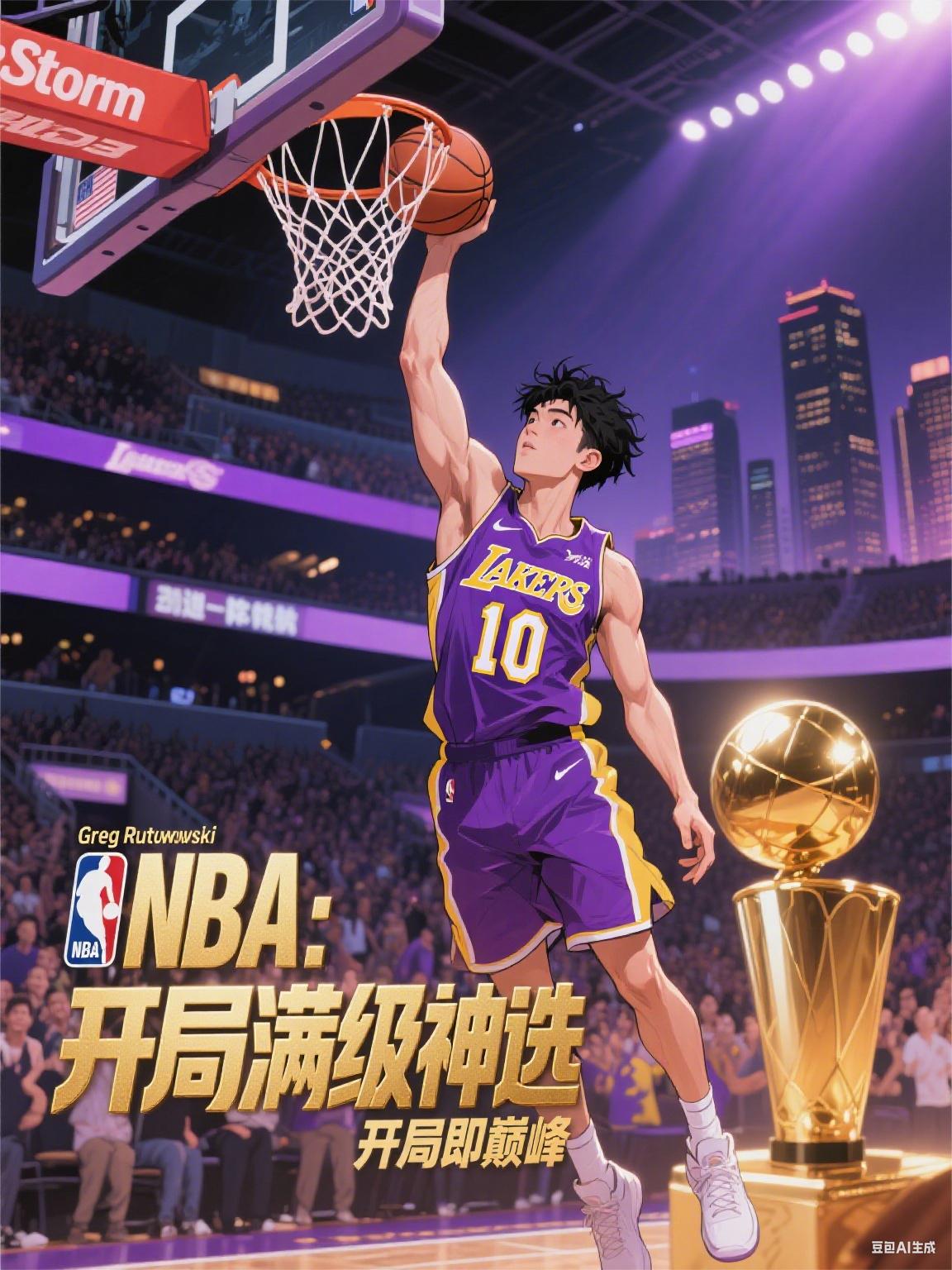 NBA:开局满级神选,开局即巅封面
