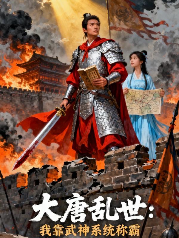 大唐乱世：我靠武神系统称霸封面