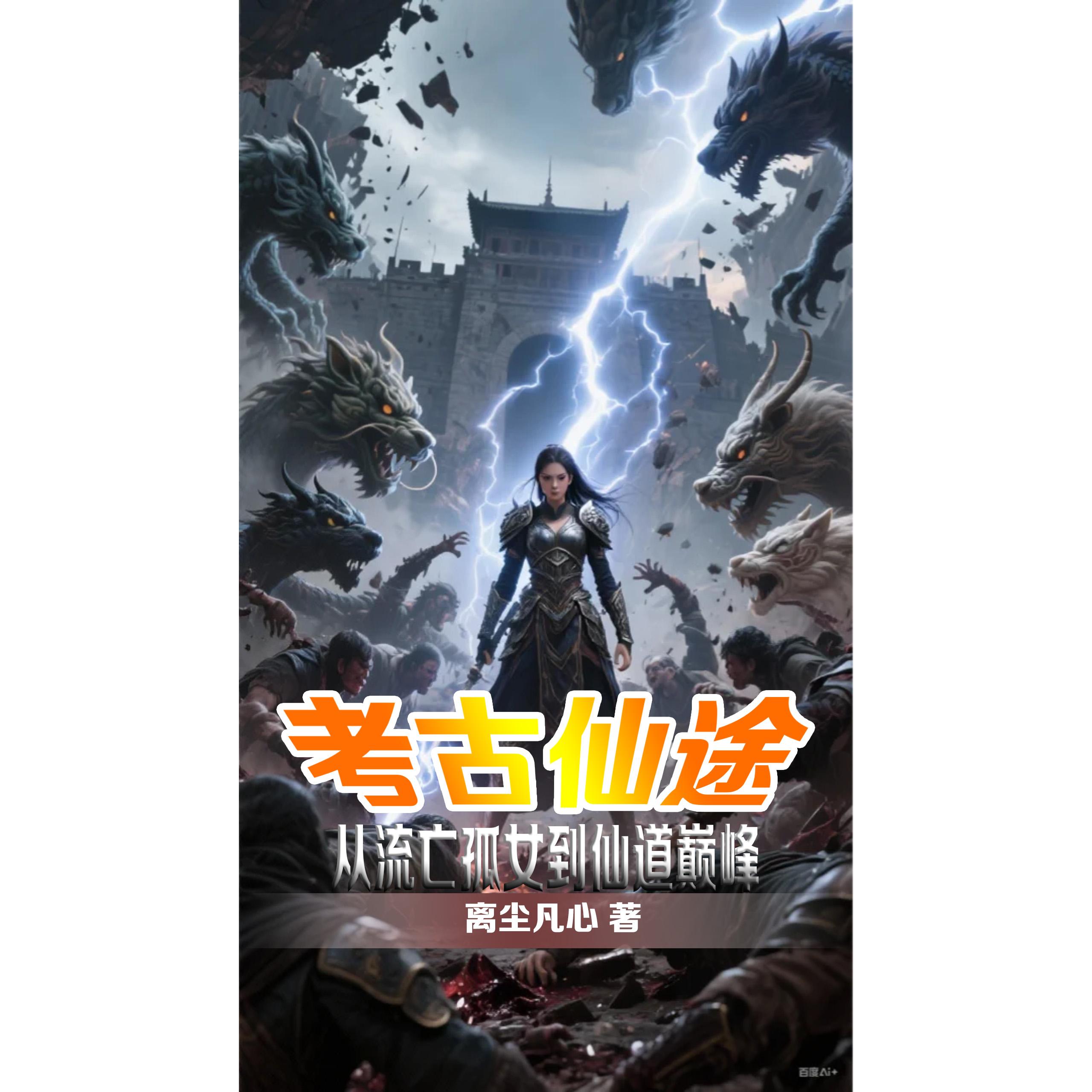 考古仙途：从流亡孤女到仙道巅峰封面