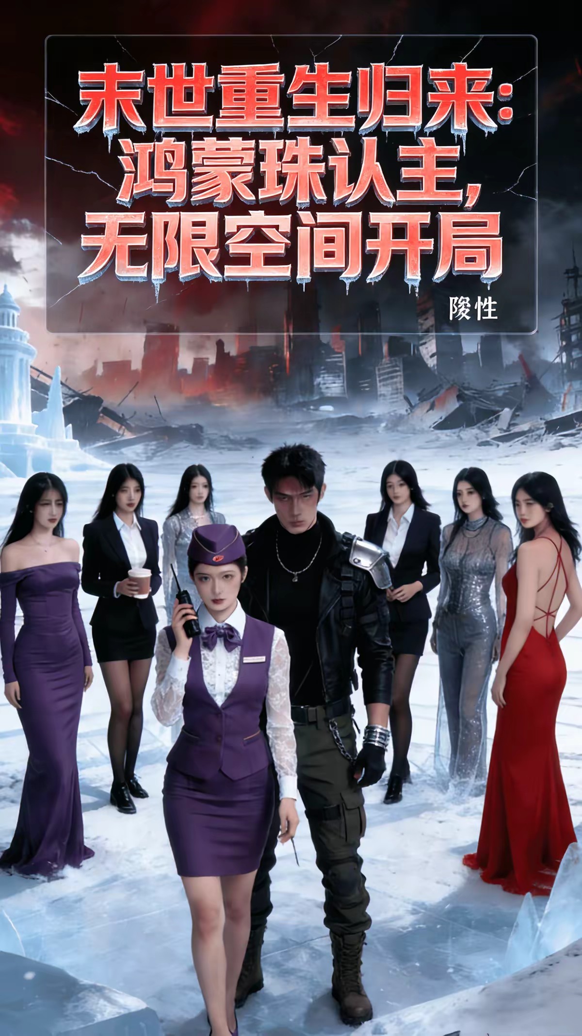 末世：鸿蒙珠认主，无限空间开局封面