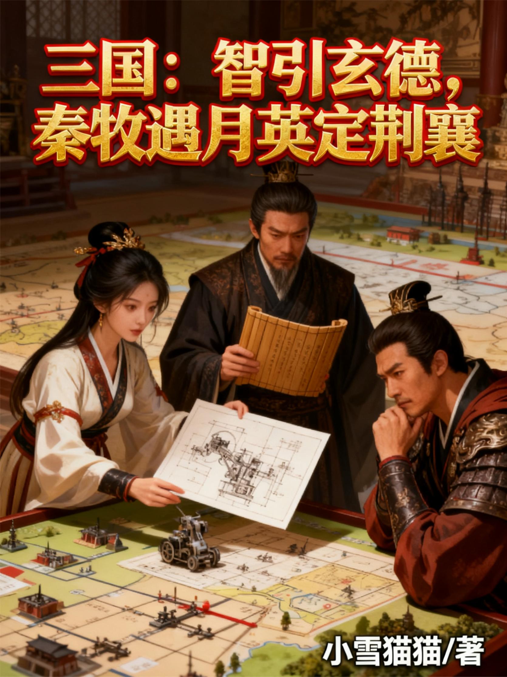 三国：智引玄德秦牧遇月英定荆襄封面