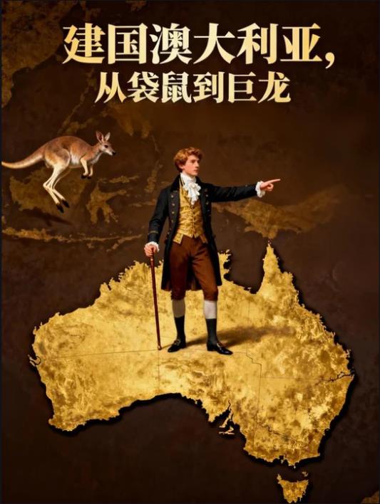 建国澳大利亚，从袋鼠到巨龙封面