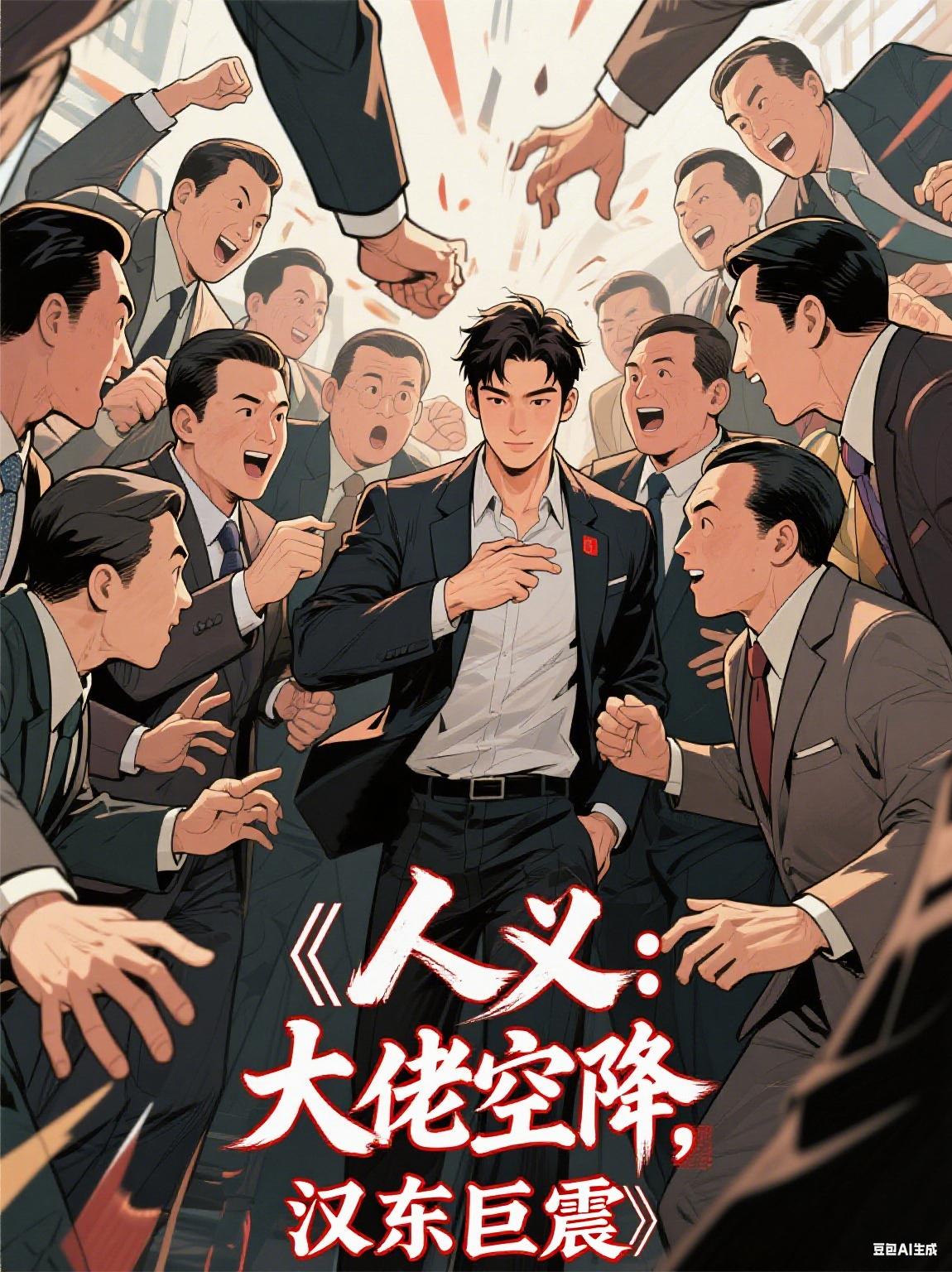 人义：大佬空降，汉东巨震封面