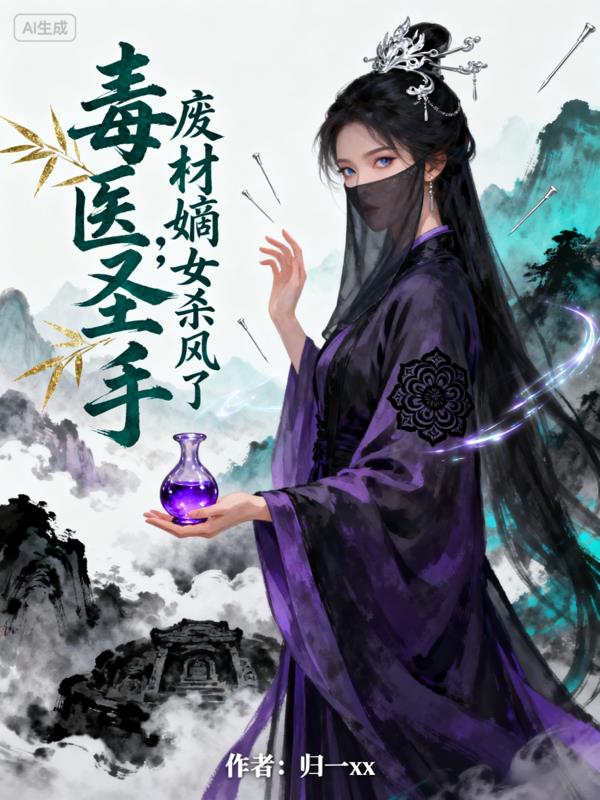 毒医圣手：废材嫡女杀疯了封面