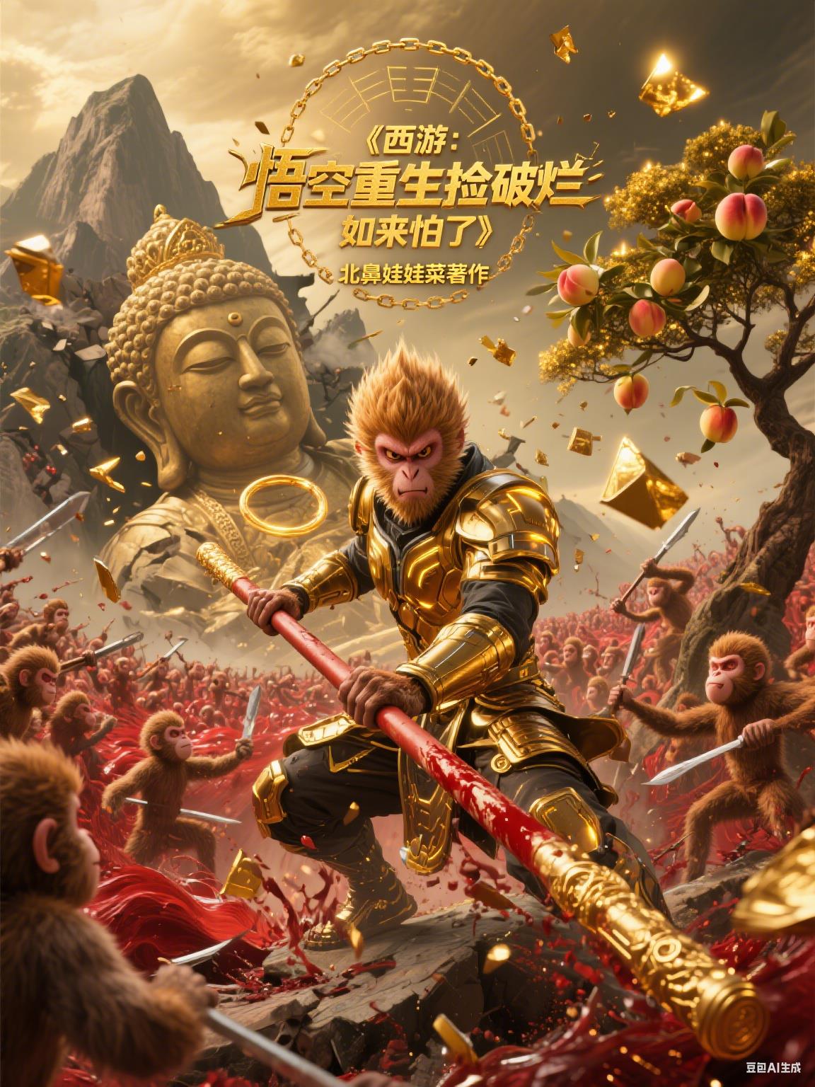 西游:悟空重生捡破烂,如来怕了封面