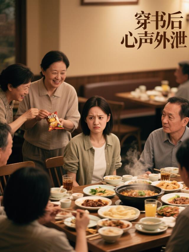 穿书后心声外泄封面