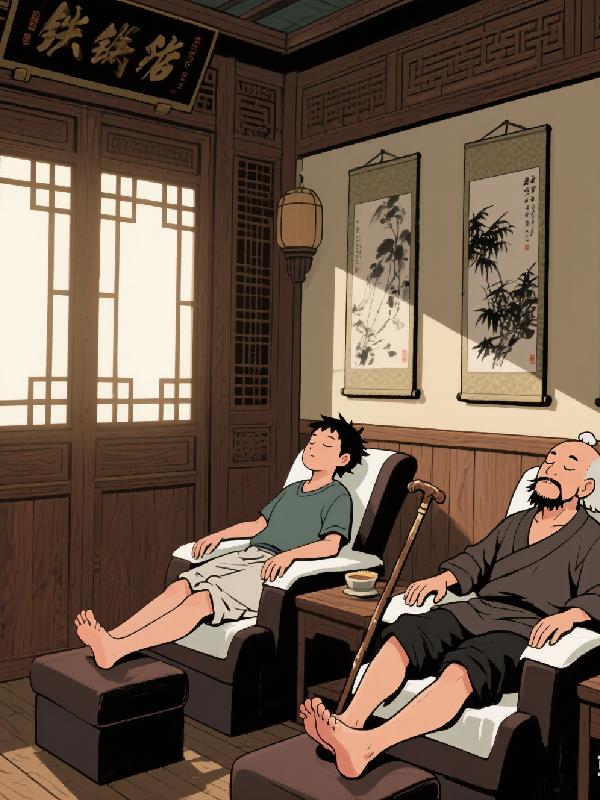 偏瘫离婚后拜师铁拐李开始捉鬼降封面