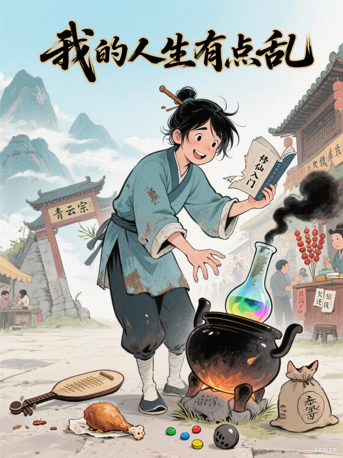 我的人生有点乱封面