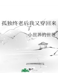 孤独终老后我又穿回来了封面