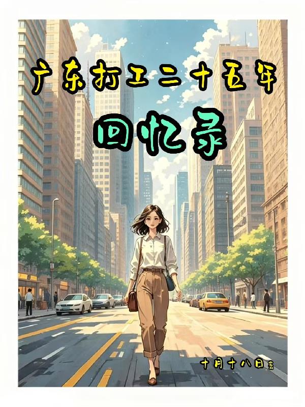 广东打工二十五年回忆录封面