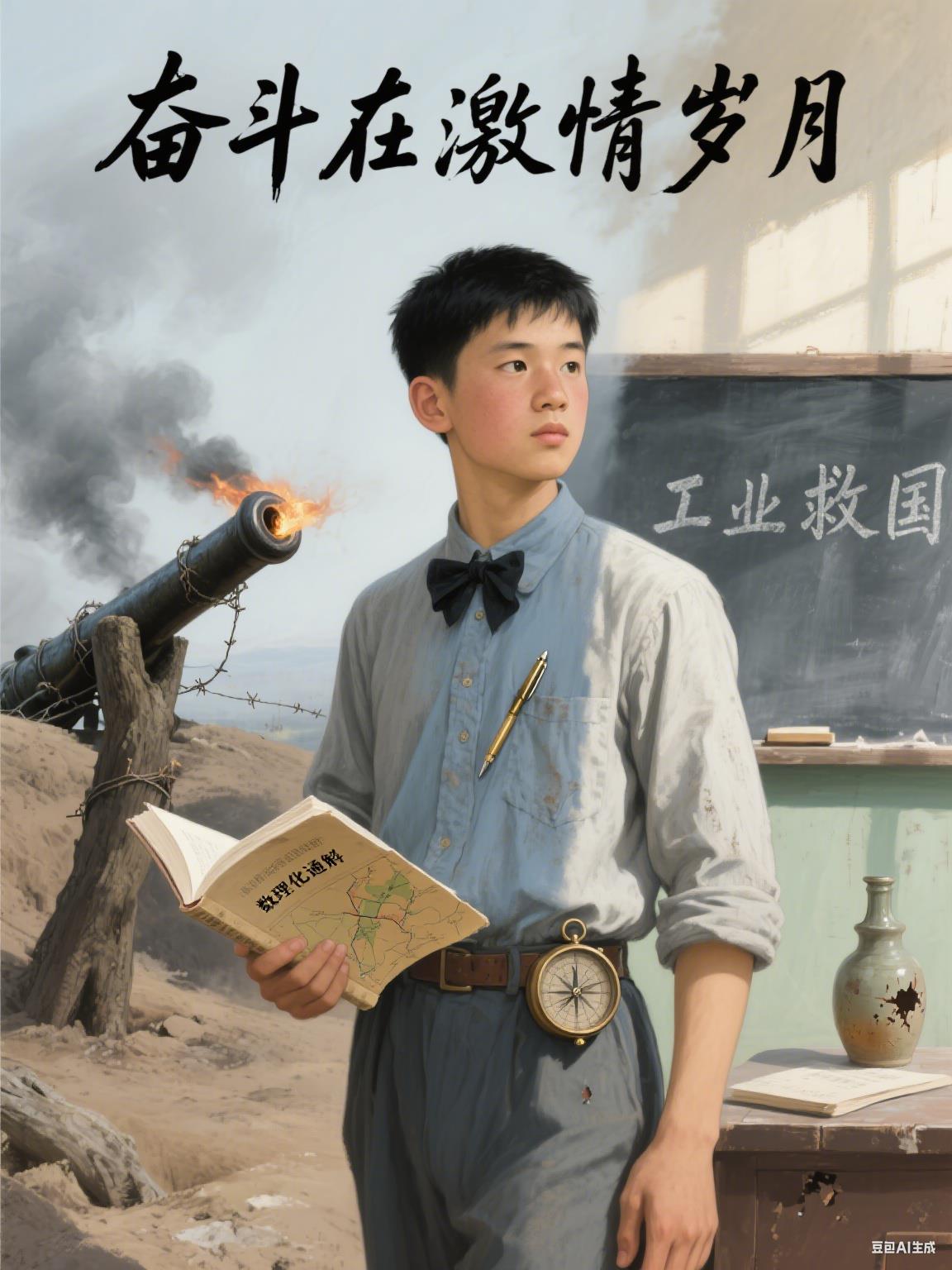 奋斗在激情岁月封面