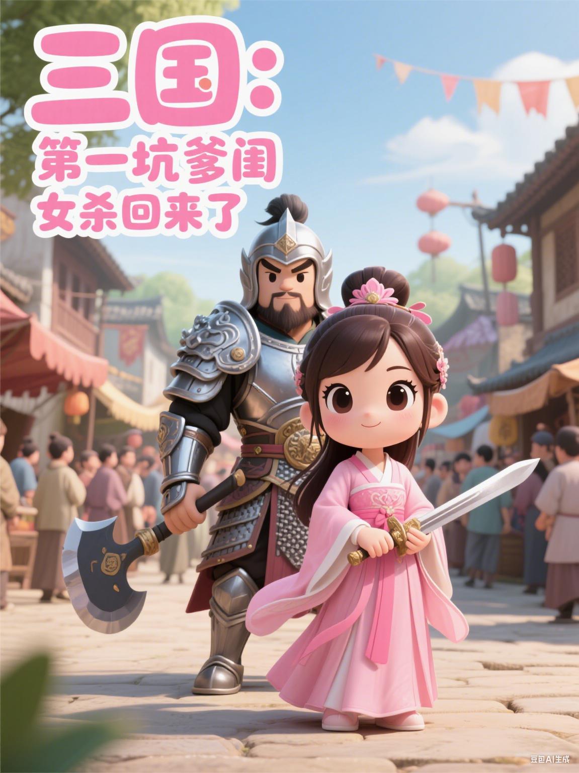 三国:第一坑爹闺女杀回来了封面