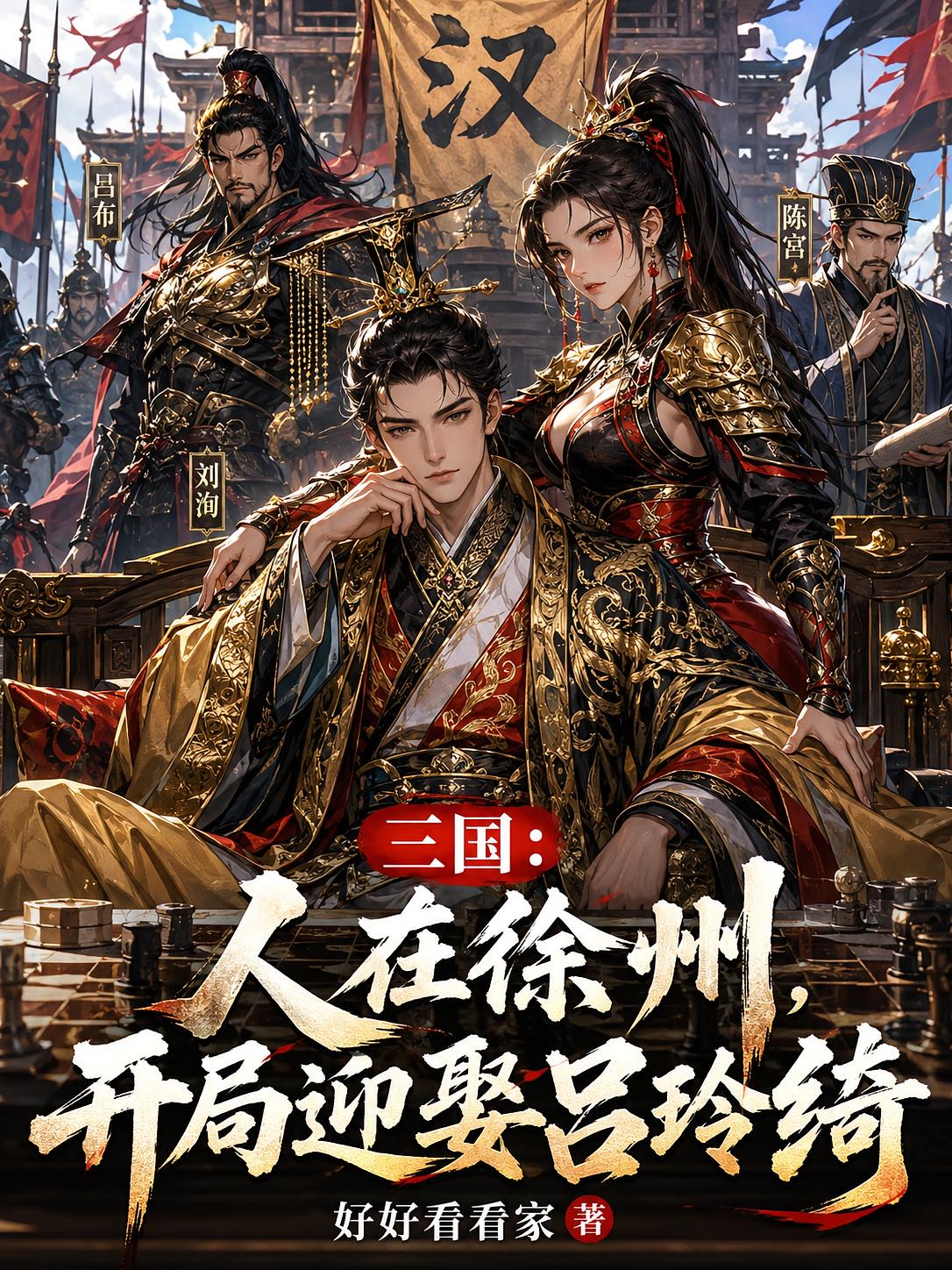 三国：人在徐州，开局迎娶吕玲绮封面