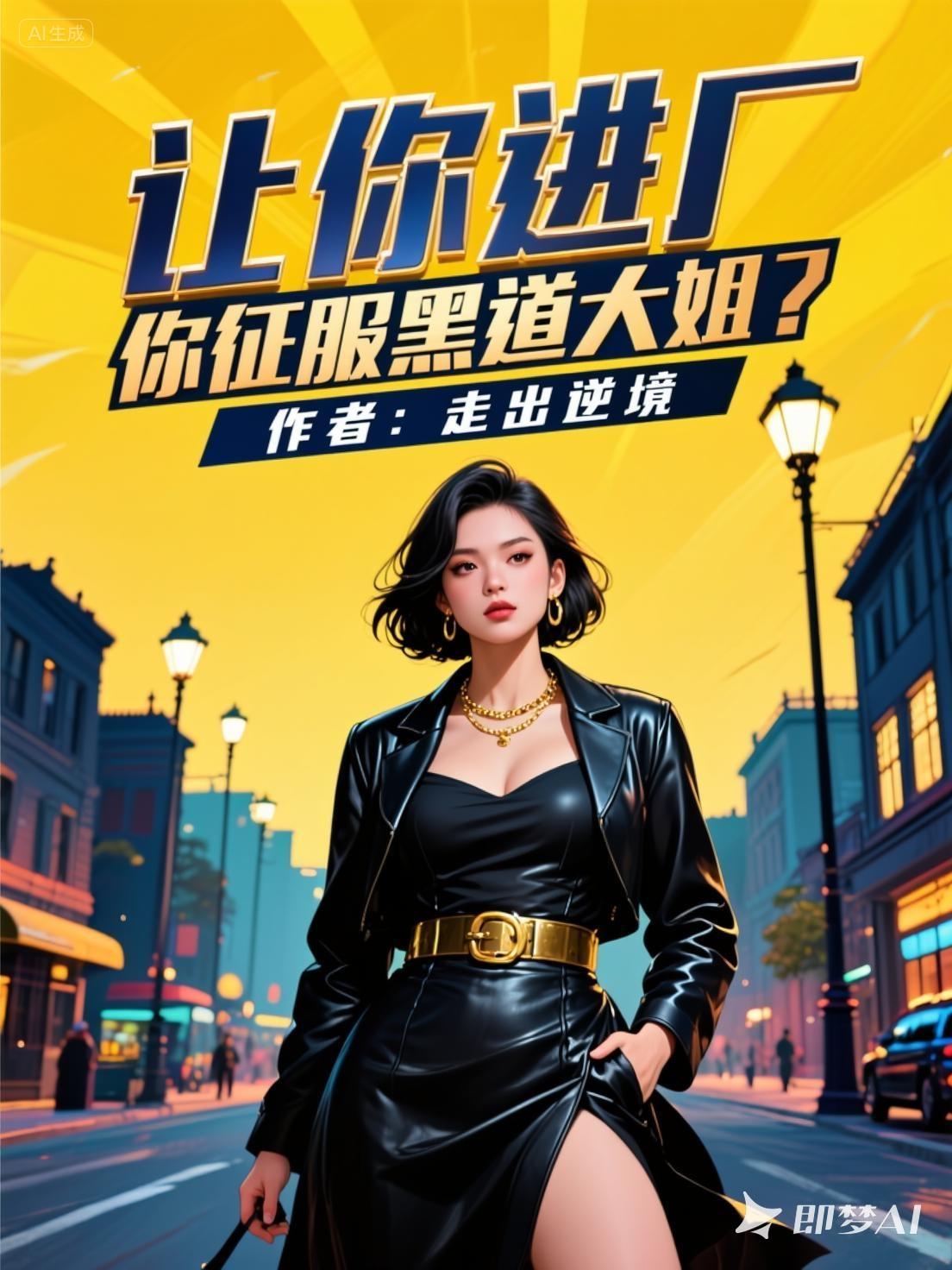 让你进厂，你征服黑道大姐？封面