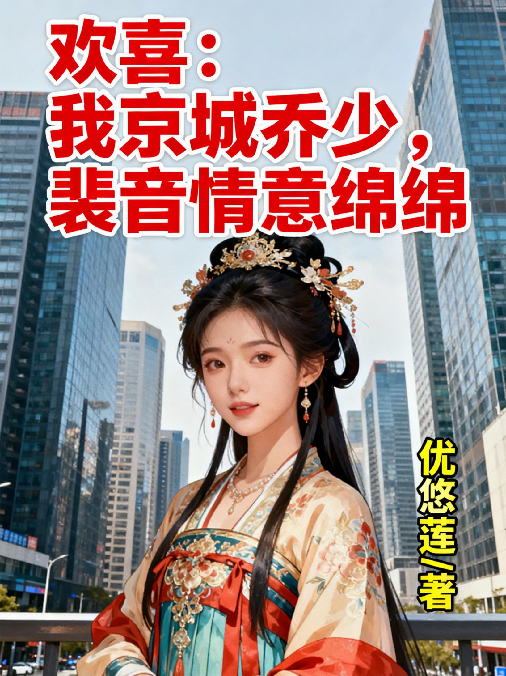 欢喜：我京城乔少，裴音情意绵绵封面
