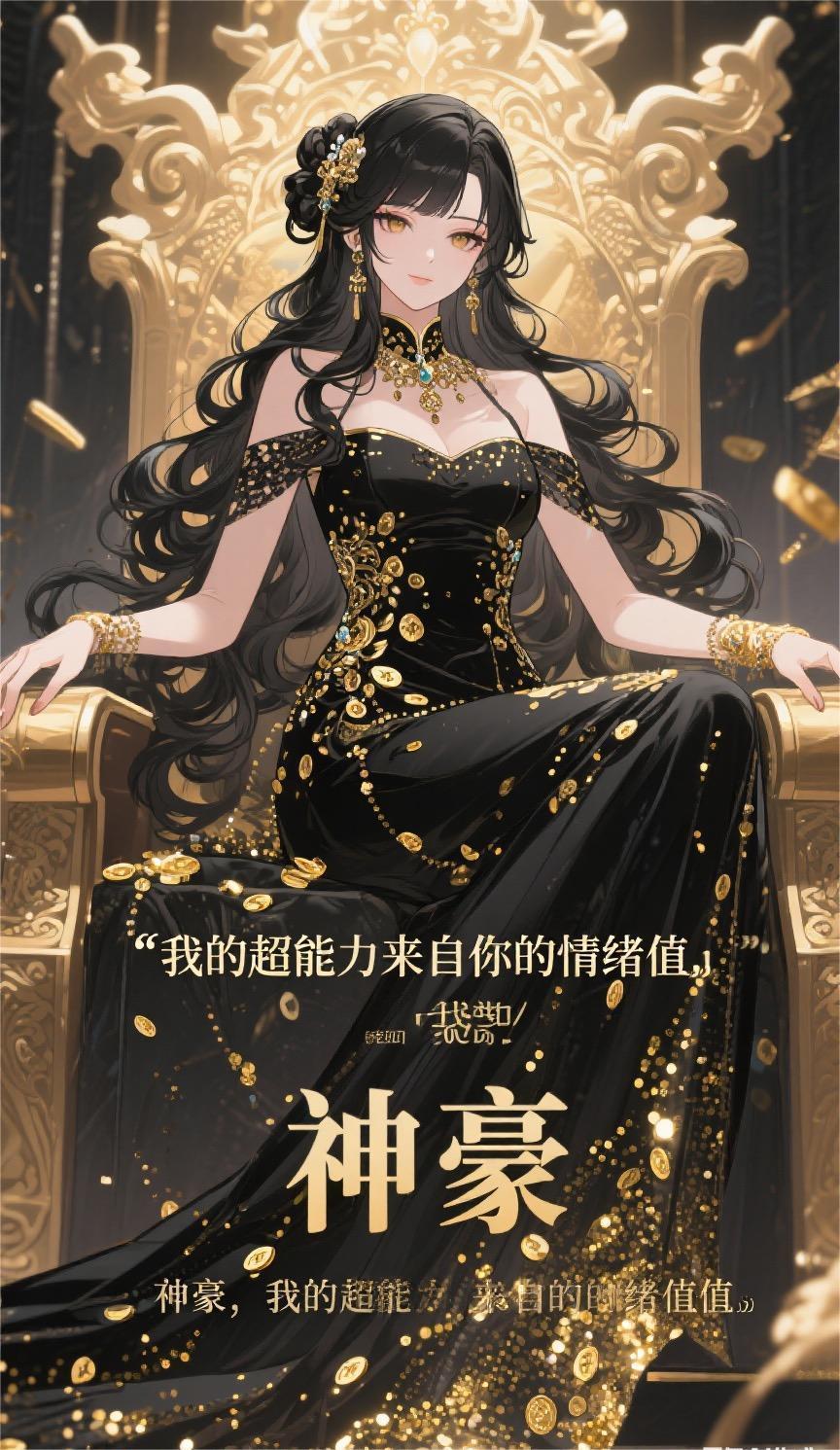 神豪，我的钞能力来自你的情绪值封面