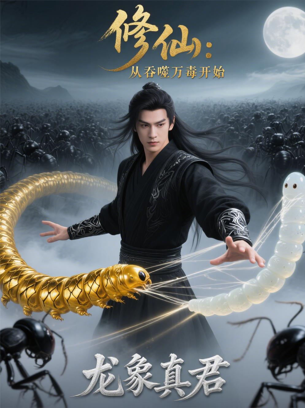 修仙：从吞噬万毒开始封面