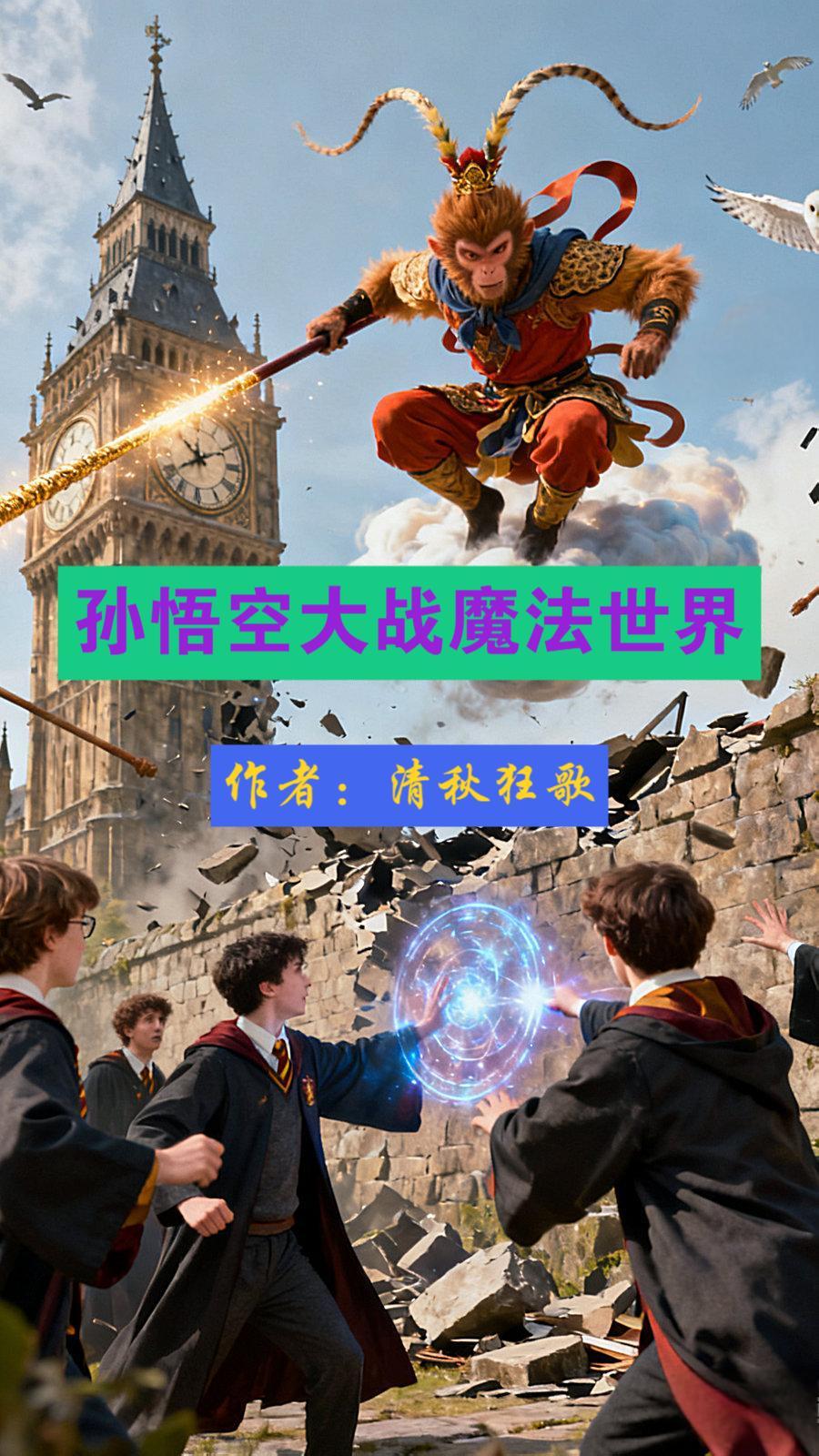 孙悟空大战魔法世界封面