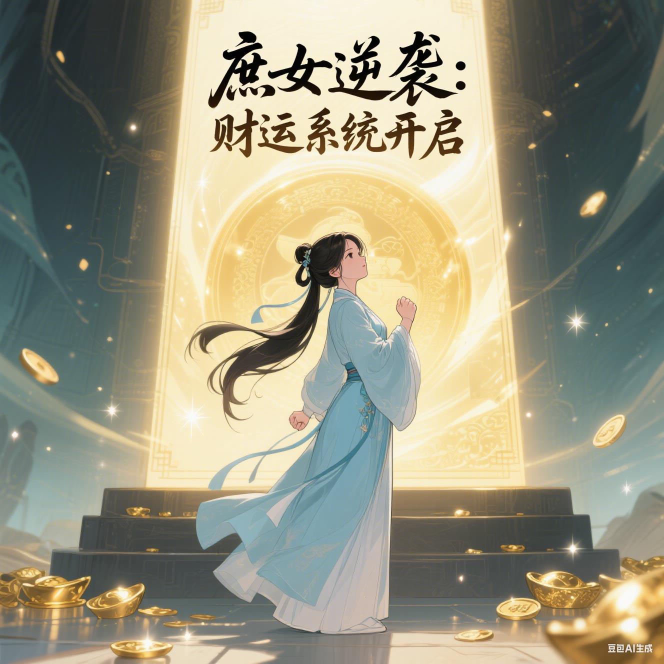 庶女逆袭：财运系统开启封面