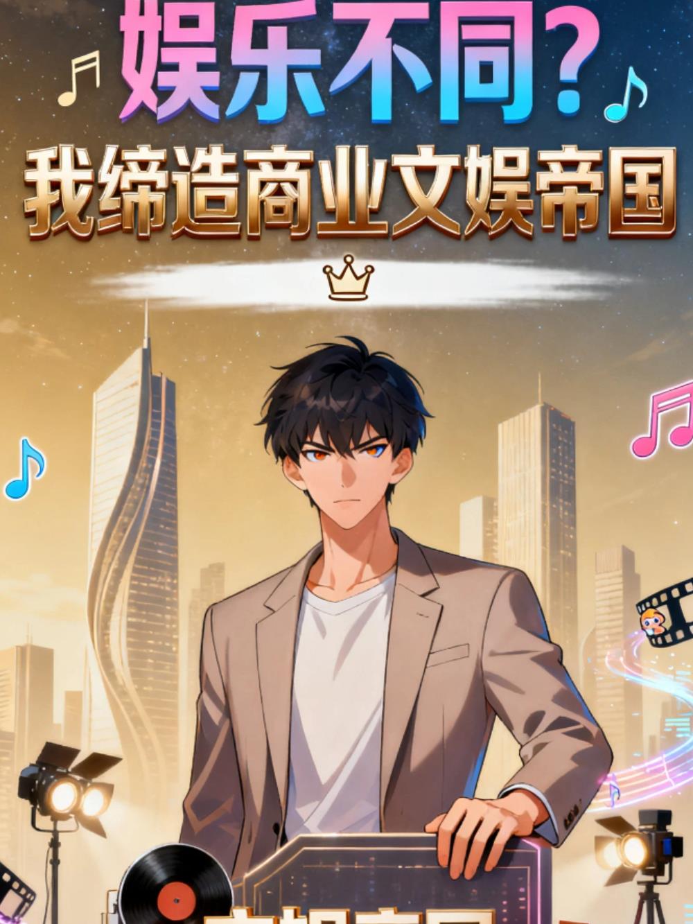 娱乐不同？我缔造商业文娱帝国封面